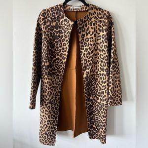 Zara leopard jacket